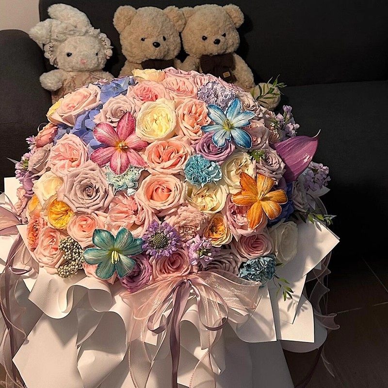 Artificial Flowers Soap