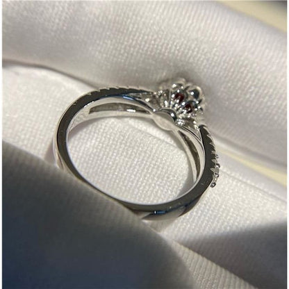 Artificial Gemstone Gold Plated Ring