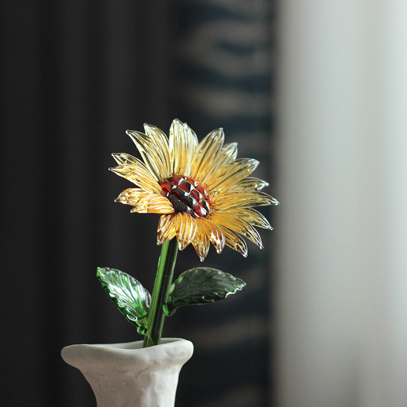 Artificial Glass Flowers