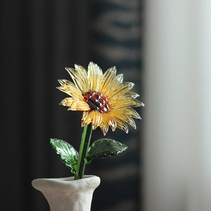 Artificial Glass Flowers
