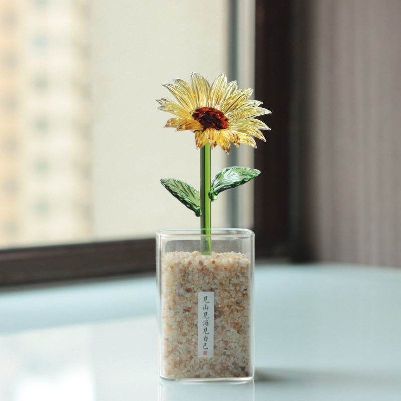 Artificial Glass Flowers