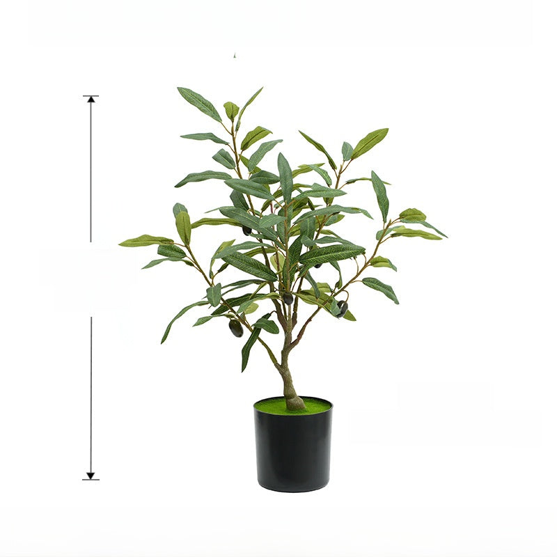 Artificial olive tree bonsai