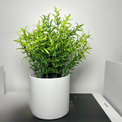 Artificial Plastic Potted Plants for Home Decoration
