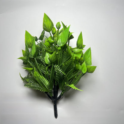Artificial Plastic Potted Plants for Home Decoration