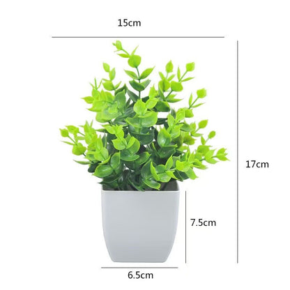 Artificial Plastic Potted Plants