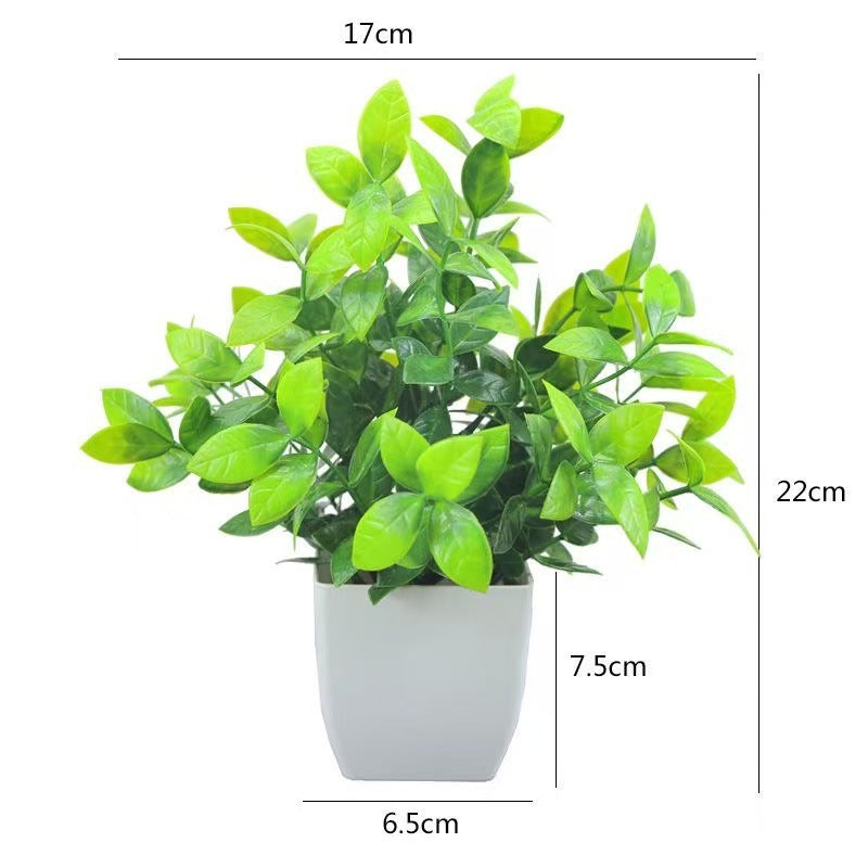 Artificial Plastic Potted Plants