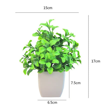Artificial Plastic Potted Plants