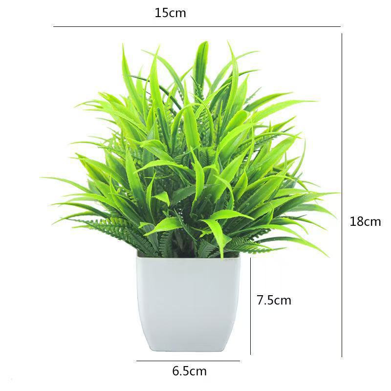 Artificial Plastic Potted Plants