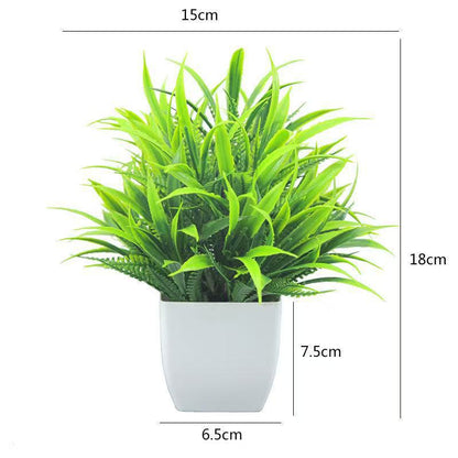 Artificial Plastic Potted Plants