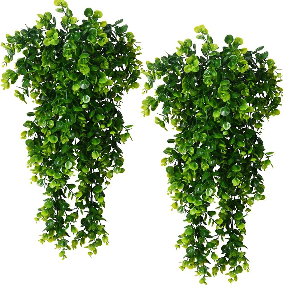 Artificial Round Eucalyptus Rattan