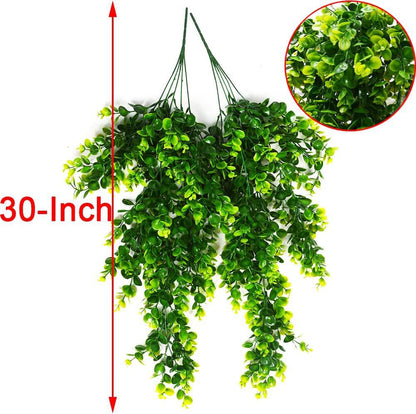 Artificial Round Eucalyptus Rattan