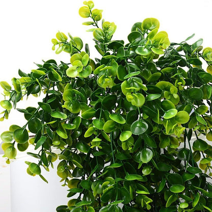 Artificial Round Eucalyptus Rattan