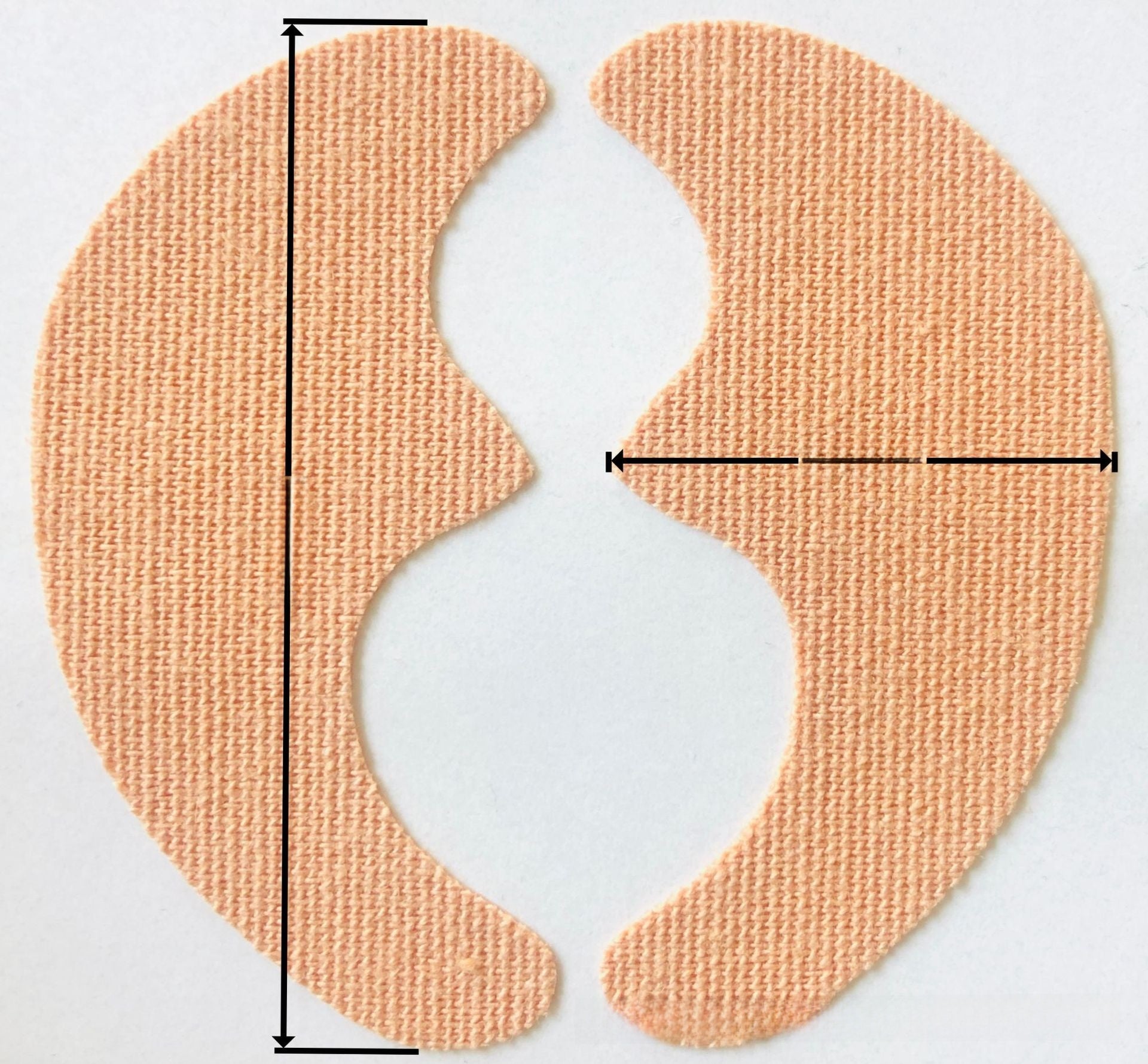 Artificial silk elastic fabric anti-wrinkle patch