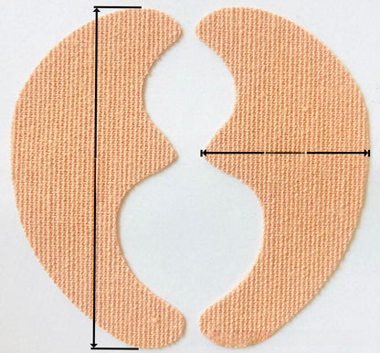Artificial silk elastic fabric anti-wrinkle patch