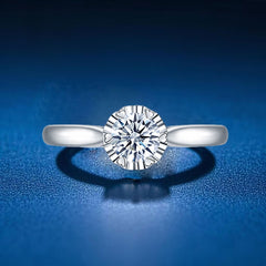 925 silver ring mouth 8