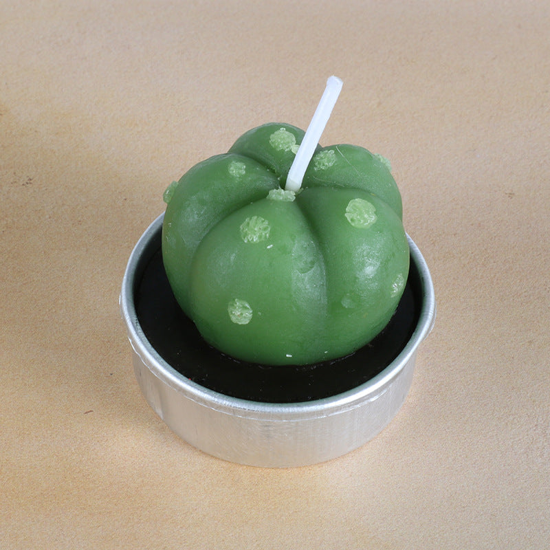 Artificial Succulent Rose Candles