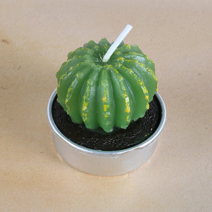 Artificial Succulent Rose Candles