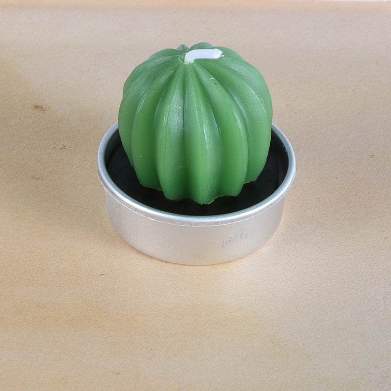 Artificial Succulent Rose Candles