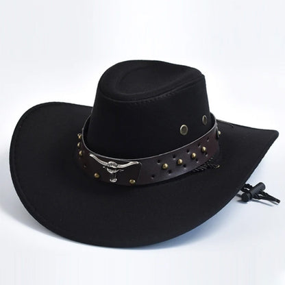 Artificial Suede Western Cowboy Hat