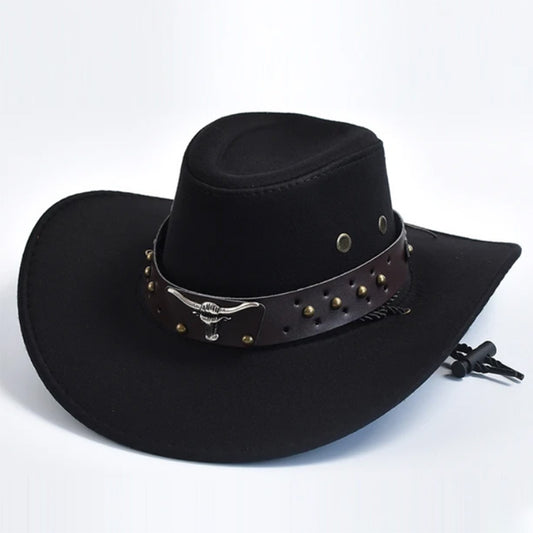 Artificial Suede Western Cowboy Hat