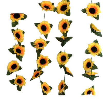 artificial sunflower vine
