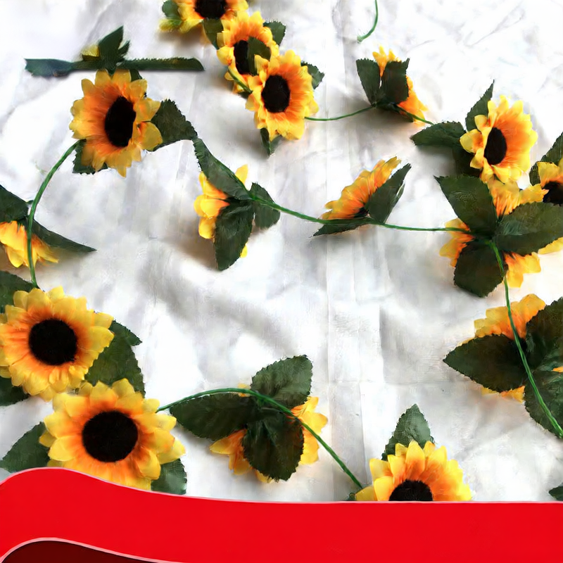 artificial sunflower vine