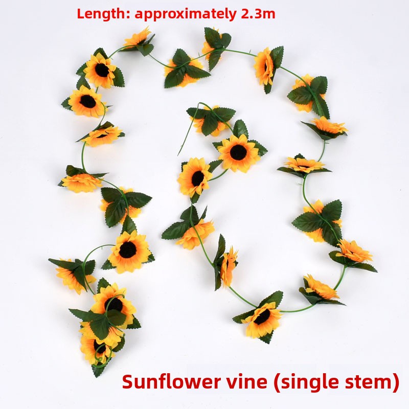 artificial sunflower vine