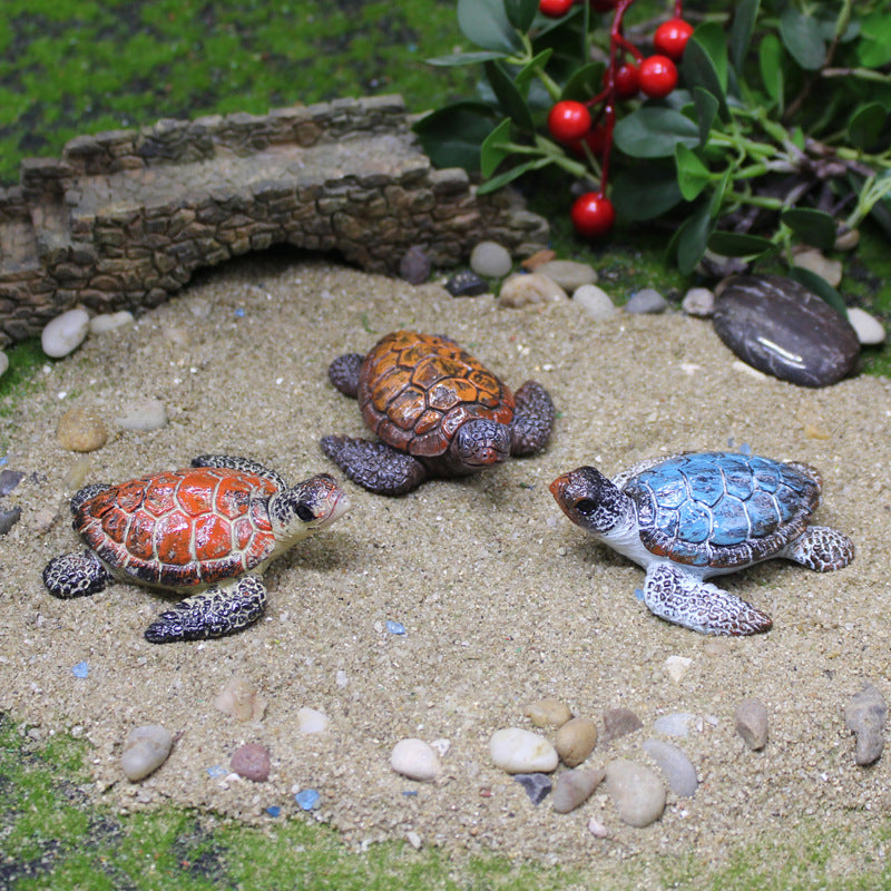 Artificial Turtle Ornament