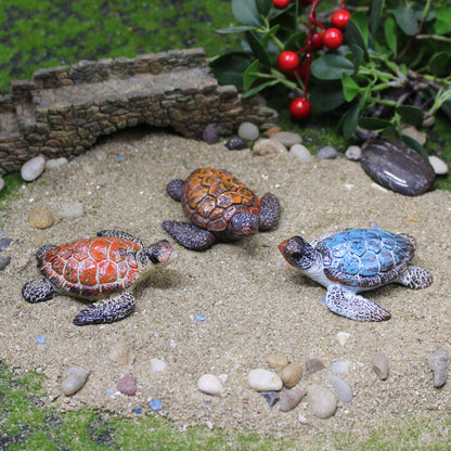 Artificial Turtle Ornament