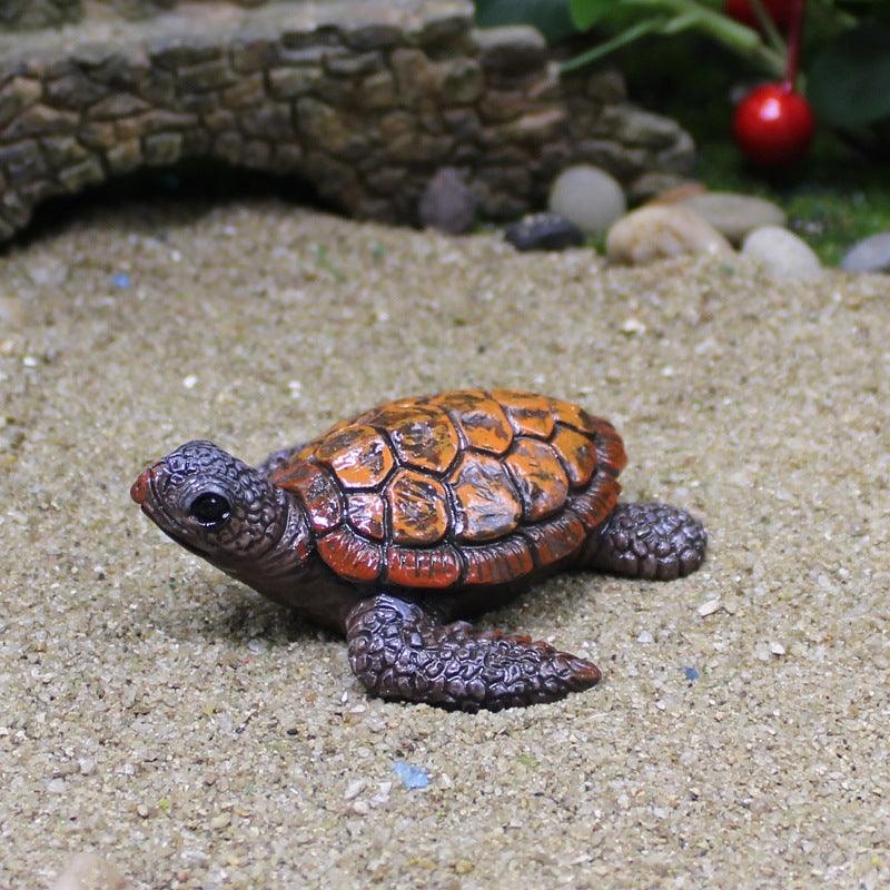 Artificial Turtle Ornament