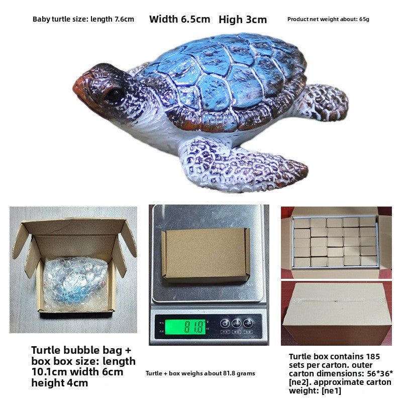 Artificial Turtle Ornament