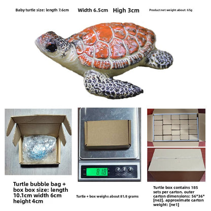 Artificial Turtle Ornament