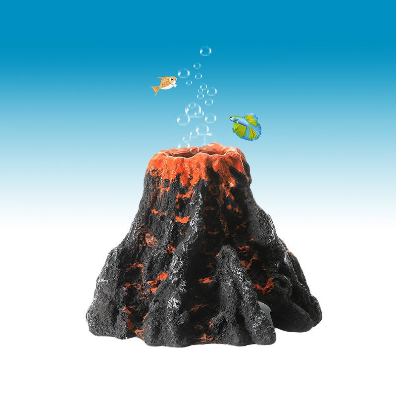 Artificial Volcano Ornament