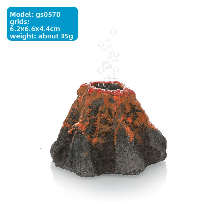Artificial Volcano Ornament