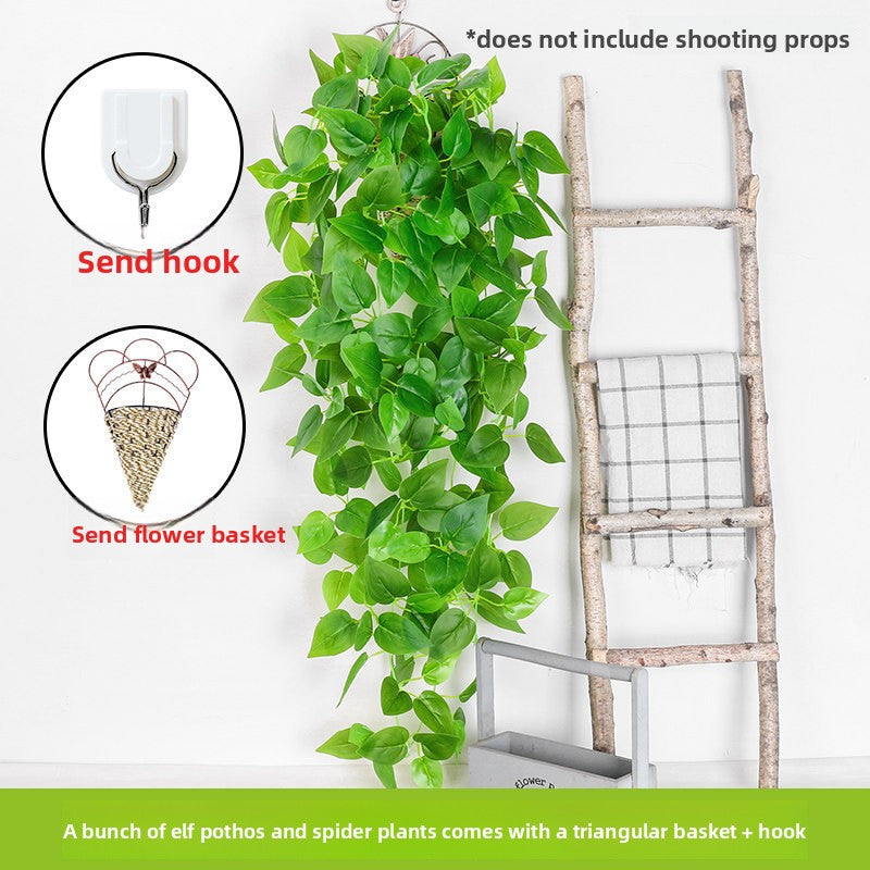 Artificial Wall-Mounted Green Plants