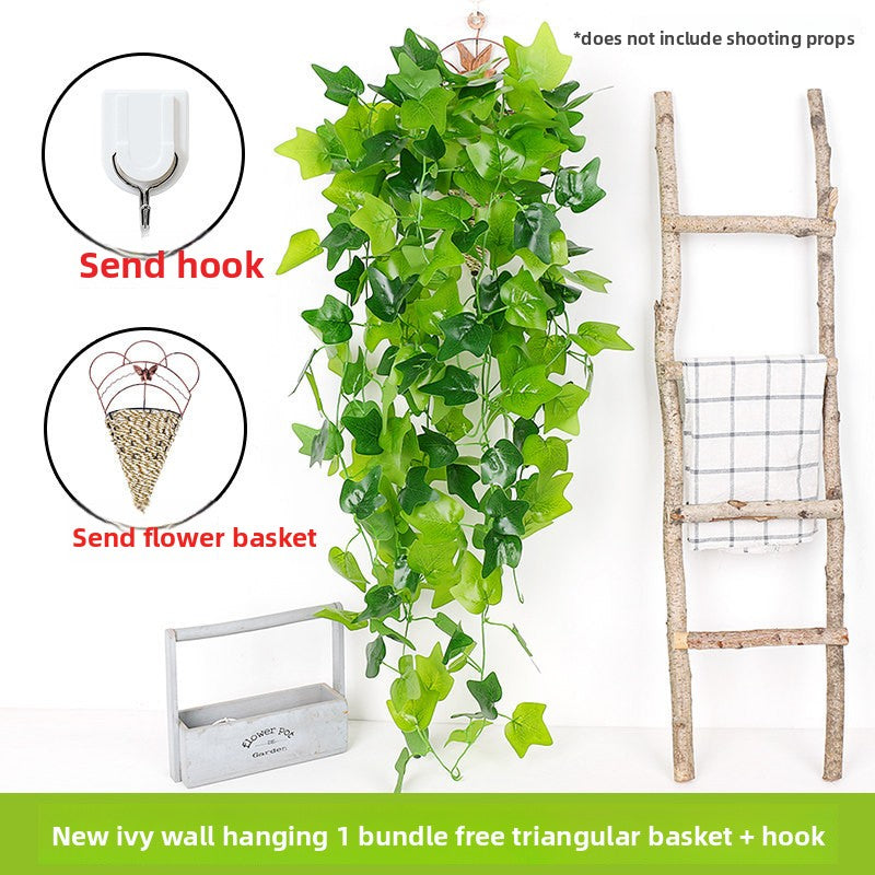 Artificial Wall-Mounted Green Plants
