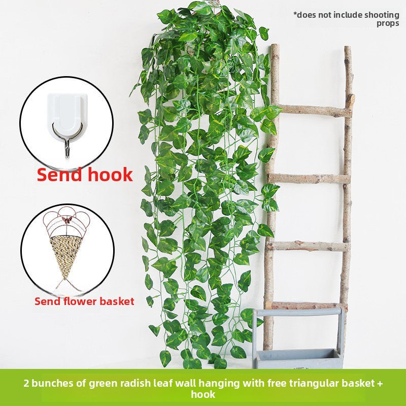 Artificial Wall-Mounted Green Plants
