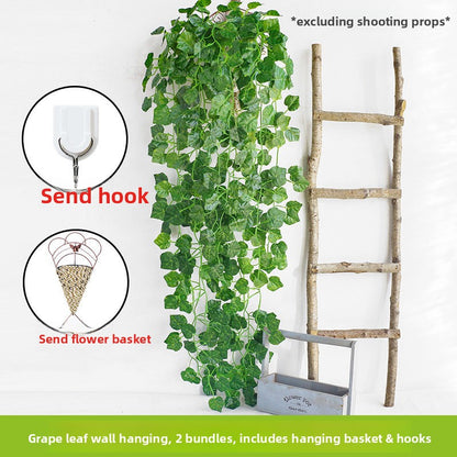 Artificial Wall-Mounted Green Plants