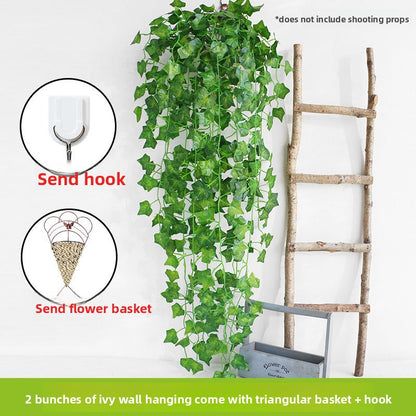 Artificial Wall-Mounted Green Plants