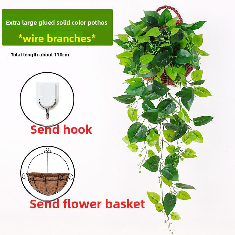Artificial Wall-Mounted Green Plants
