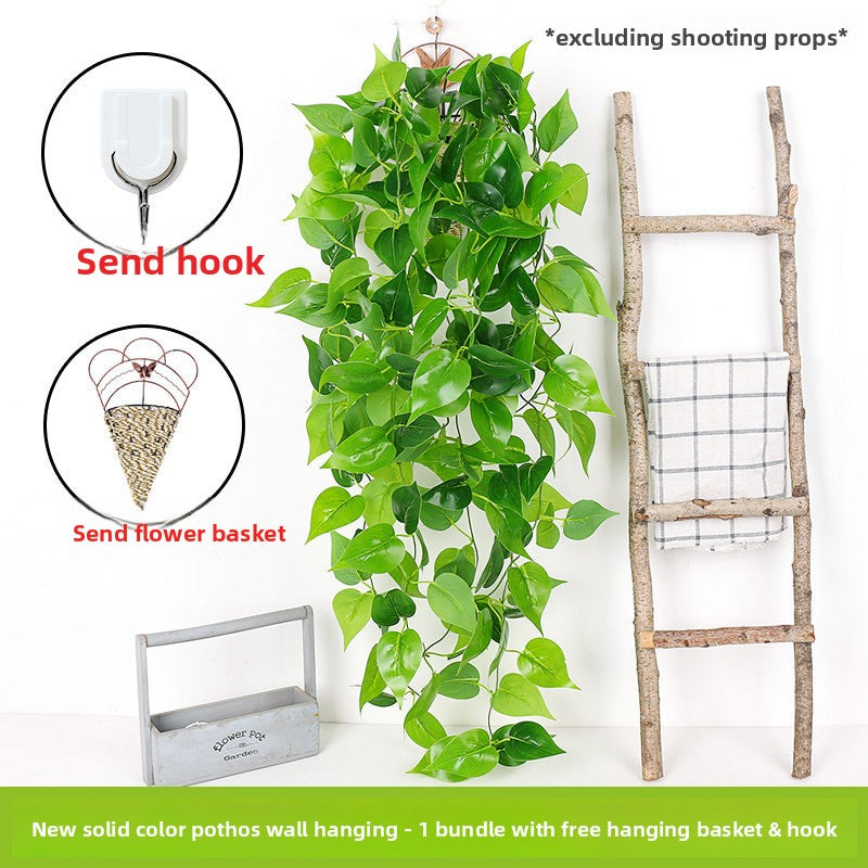 Artificial Wall-Mounted Green Plants