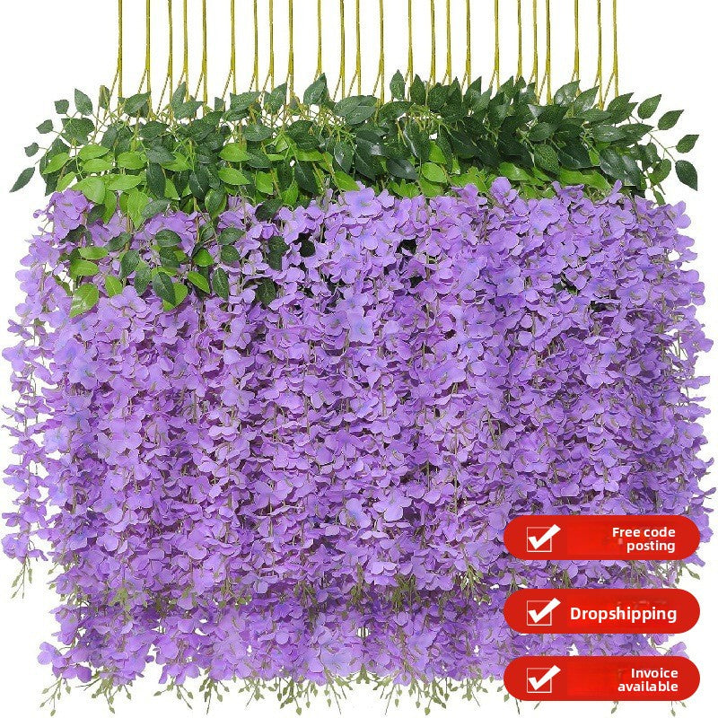 Artificial wisteria flower