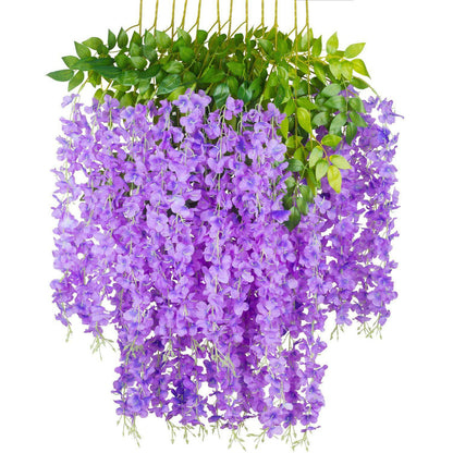 Artificial wisteria flower