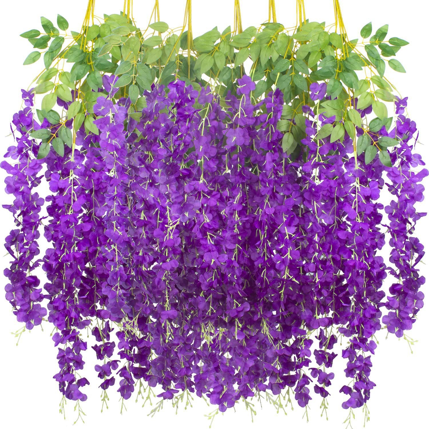 Artificial wisteria flower