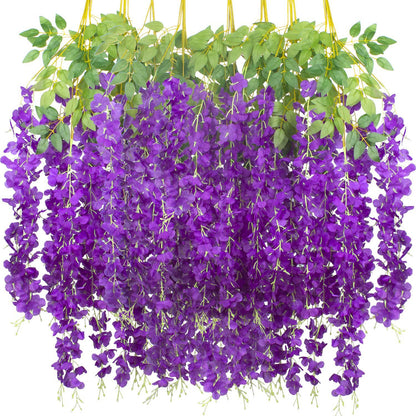 Artificial wisteria flower