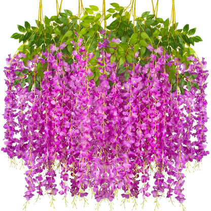 Artificial wisteria flower