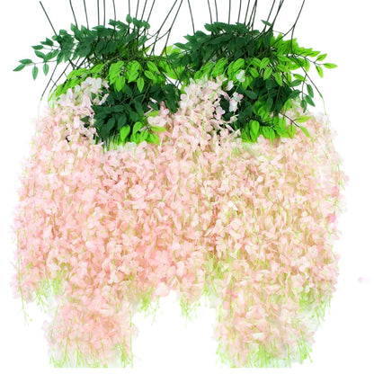 Artificial wisteria flower