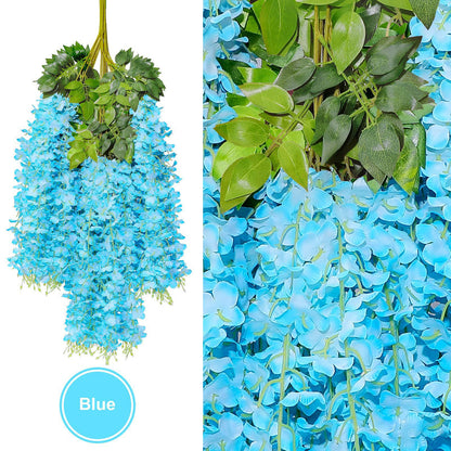 Artificial wisteria flower