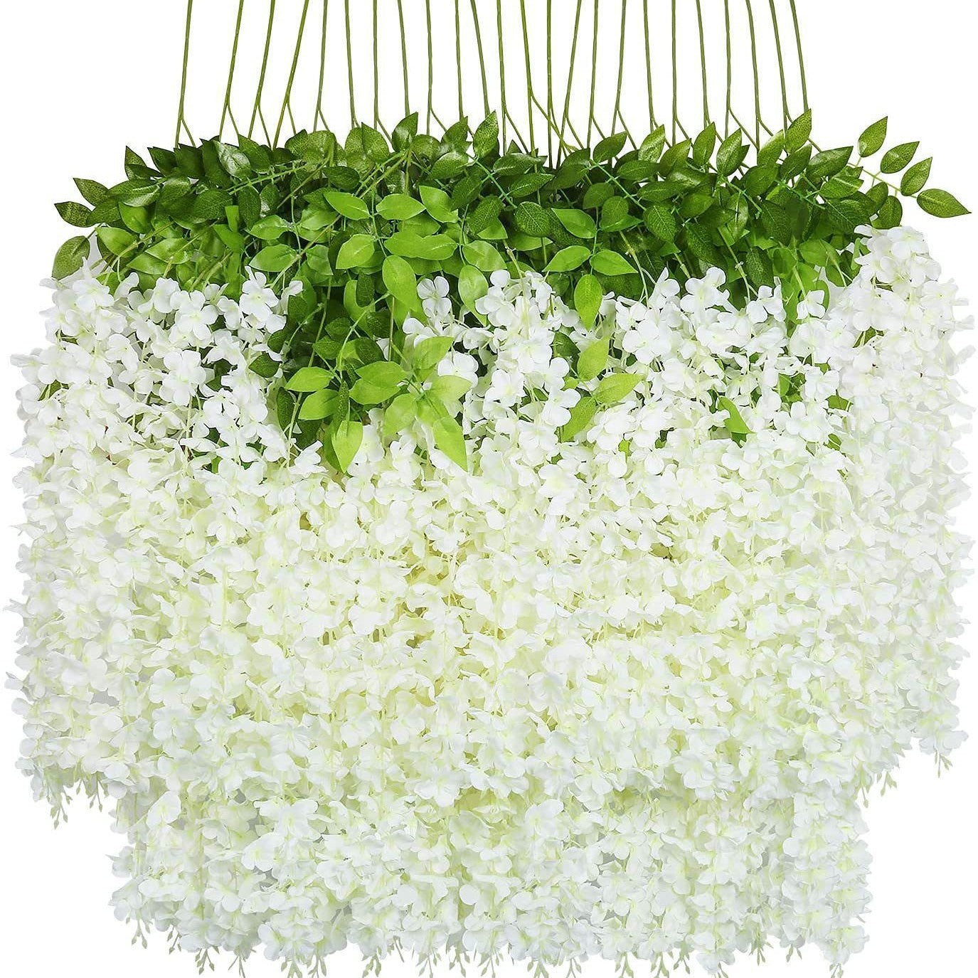 Artificial wisteria flower