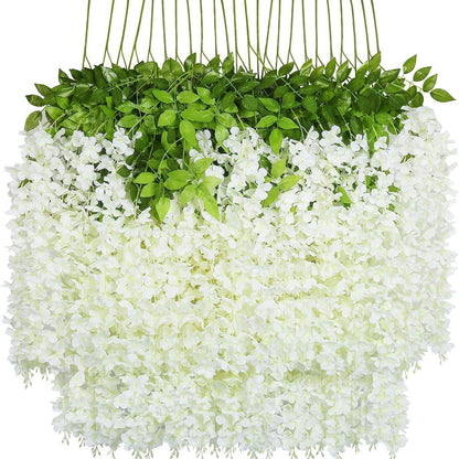 Artificial wisteria flower